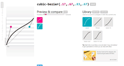 Desktop Screenshot of cubic-bezier.com